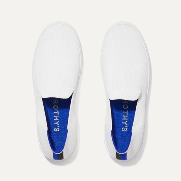 Rothy’s The Original Slip On Sneakers White - Picture 1 of 7